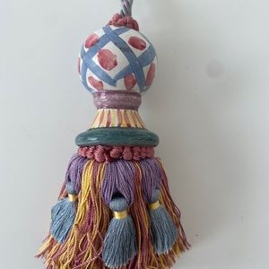 MacKenzie Childs Vintage Knob Tassel - LIKE NEW!